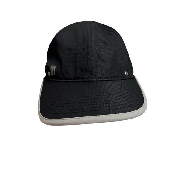 SAAKA All Sports Hat in Black 57cm Adult Medium Adjustable Lightweight Running - Picture 1 of 7